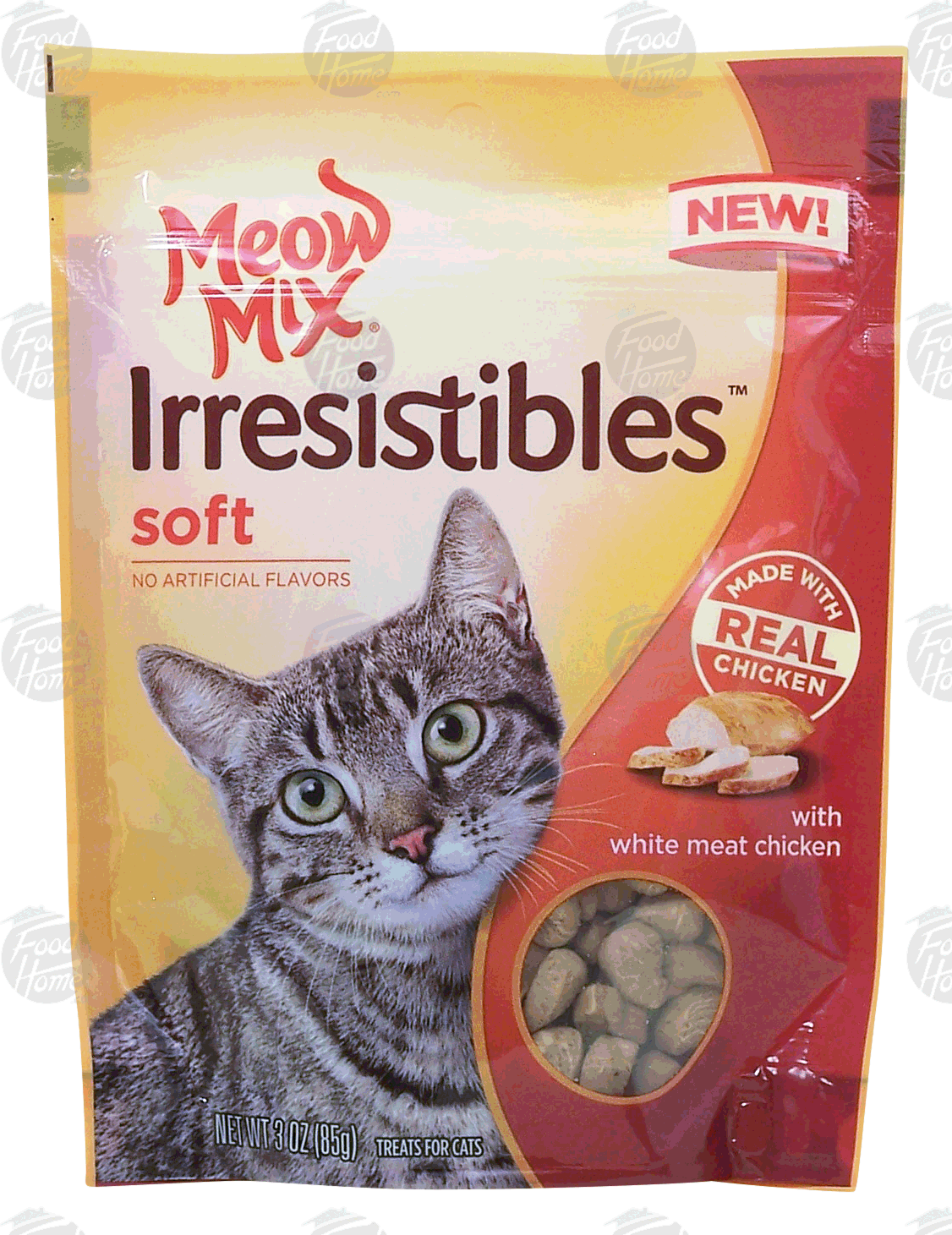 Meow Mix Irresistibles soft white meat chicken cat treats Full-Size Picture